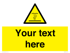 Custom warning geyser water jet